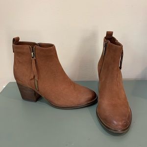 Brown booties